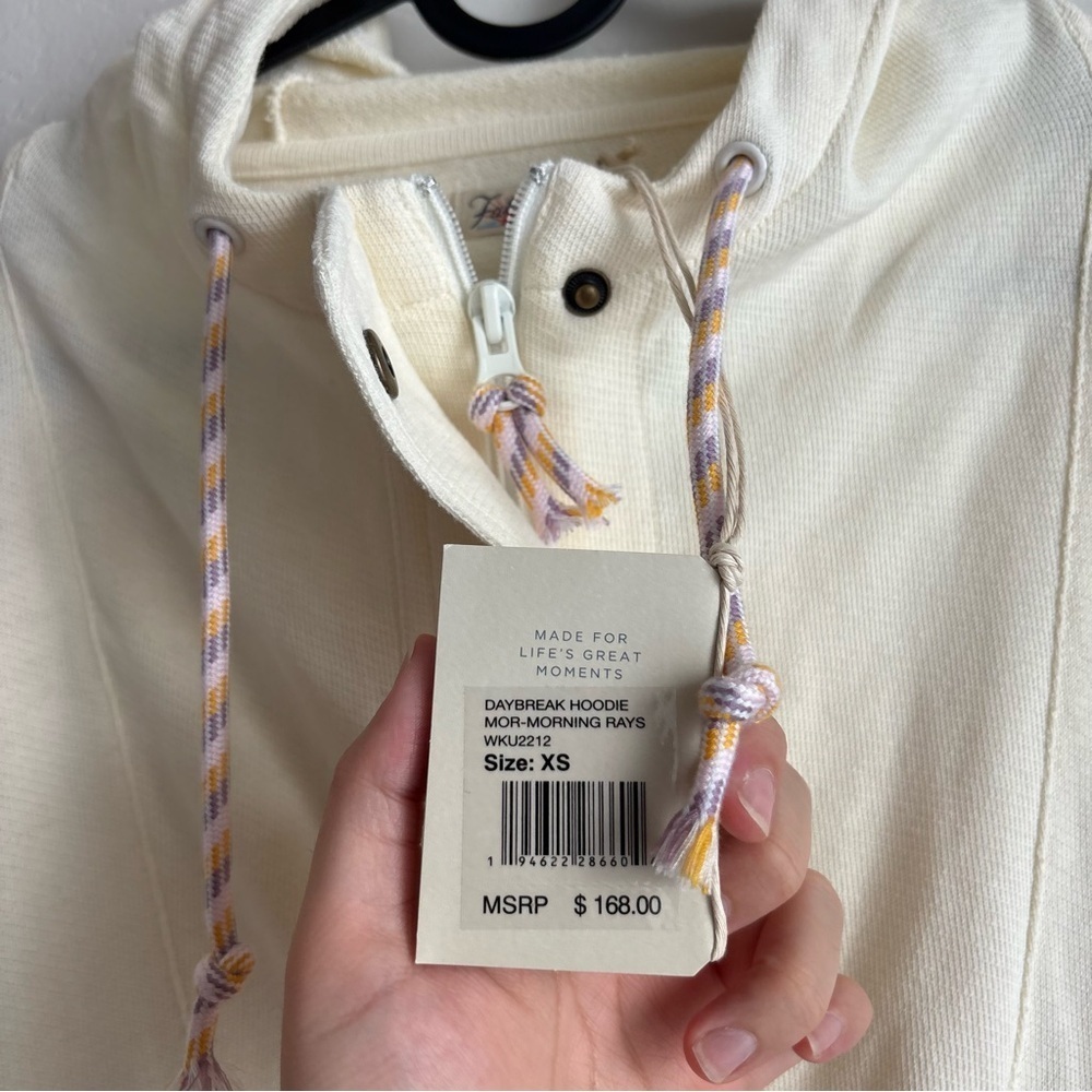 NWT Faherty Daybreak French Terry Hoodie Morning Rays
Size XS - Picture 7 of 11